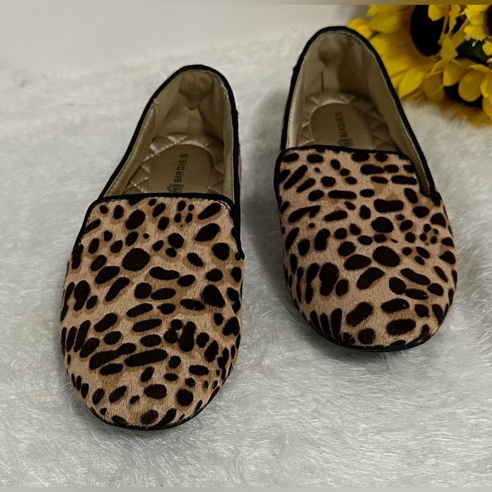 Birdies Brown and Black Leopard Print Flats 🐆🐆🐆 - Picture 2 of 8